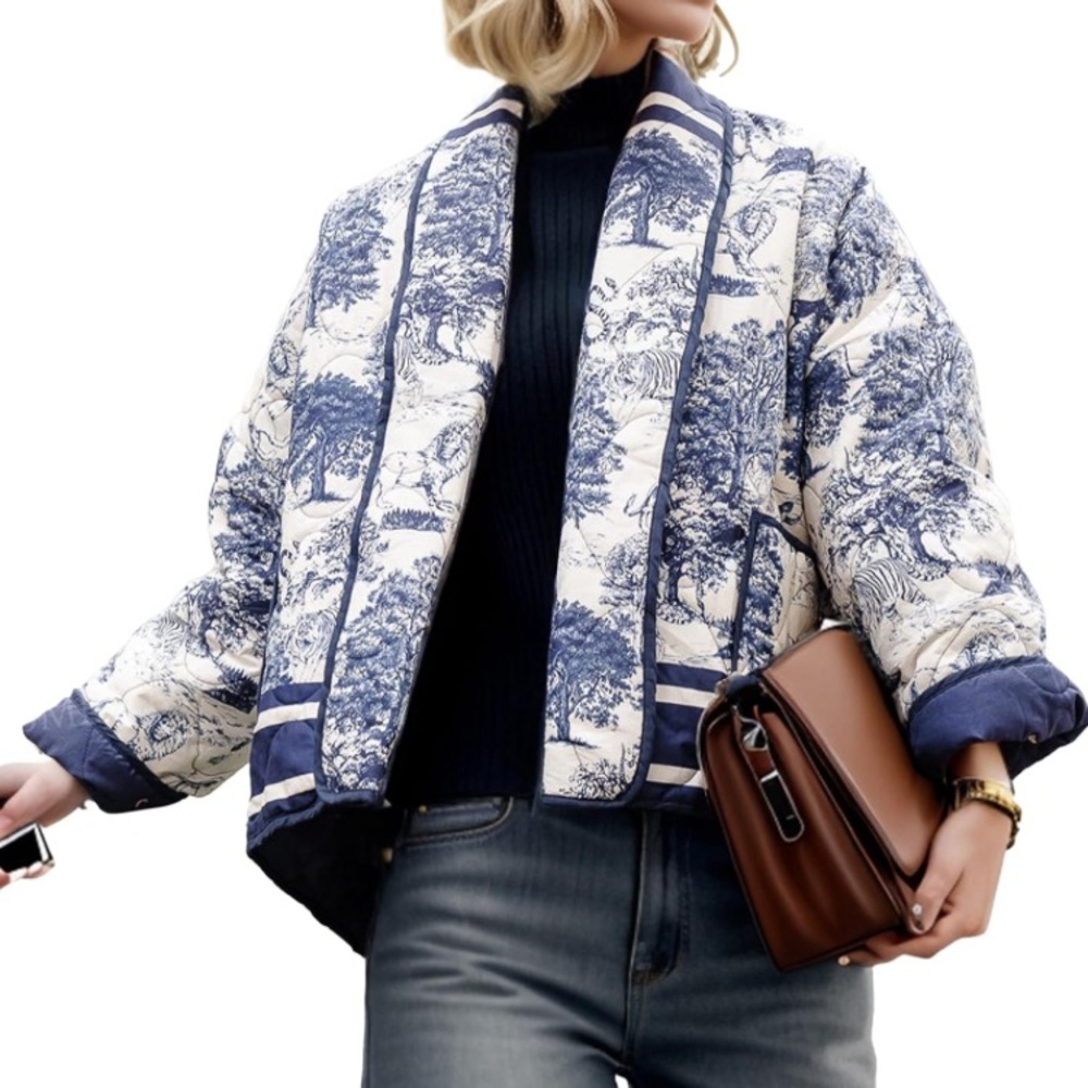 Cropped Puffer Jacket - Picture 5 of 9